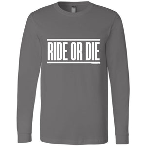 Ride or Die - Long Sleeve Jersey Tee