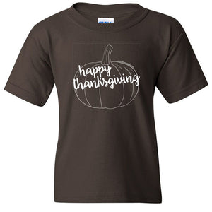 Happy Thanksgiving - Heavy Cotton Youth T-Shirt