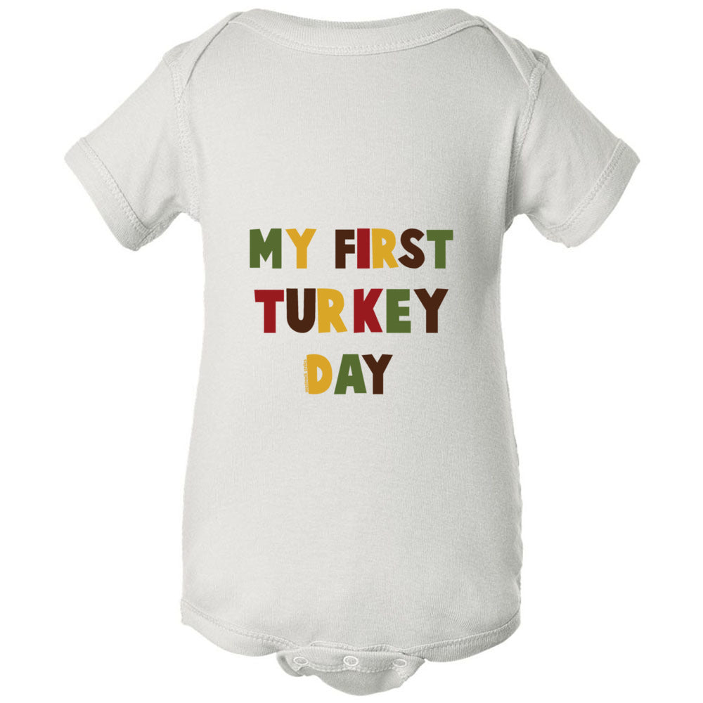 My First Turkey Day - Infant Onesie