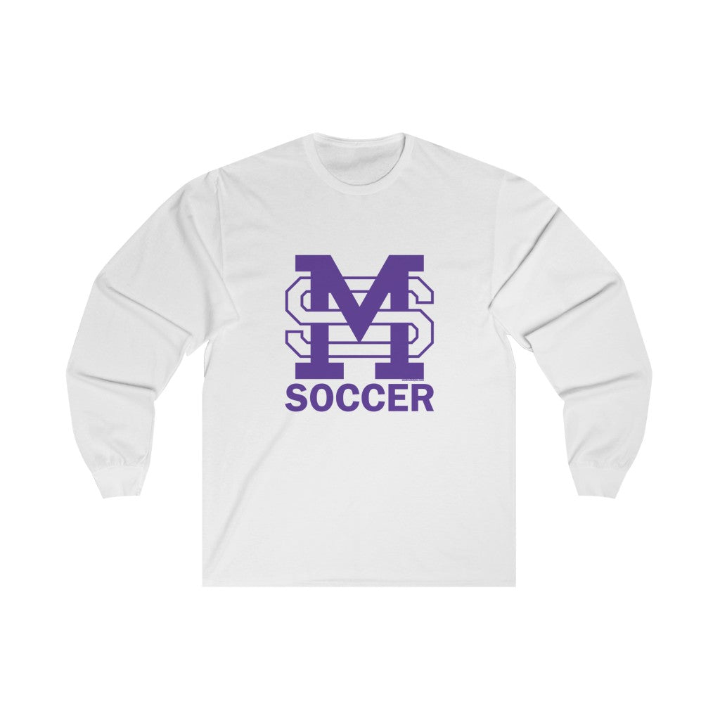 MSM Soccer (Purple Logo) - Unisex Long Sleeve Tee