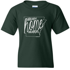 Arkansas Home - Heavy Cotton Youth T-Shirt
