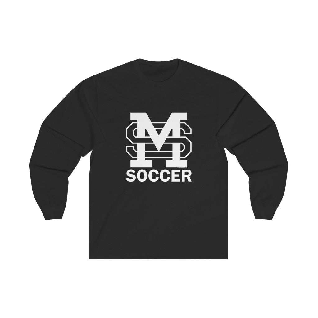 MSM Soccer (White Logo) - Unisex Long Sleeve Tee