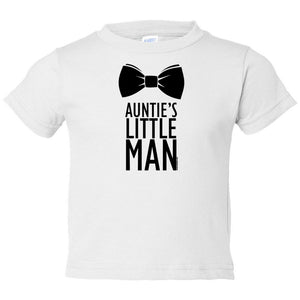 Auntie's Little Man - Toddler Cotton Jersey Tee
