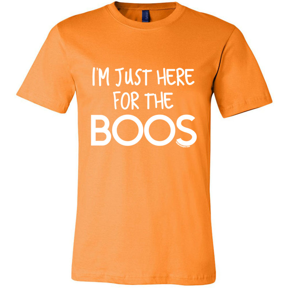 Just Here for the Boos - Unisex Short Sleeve Jersey Tee